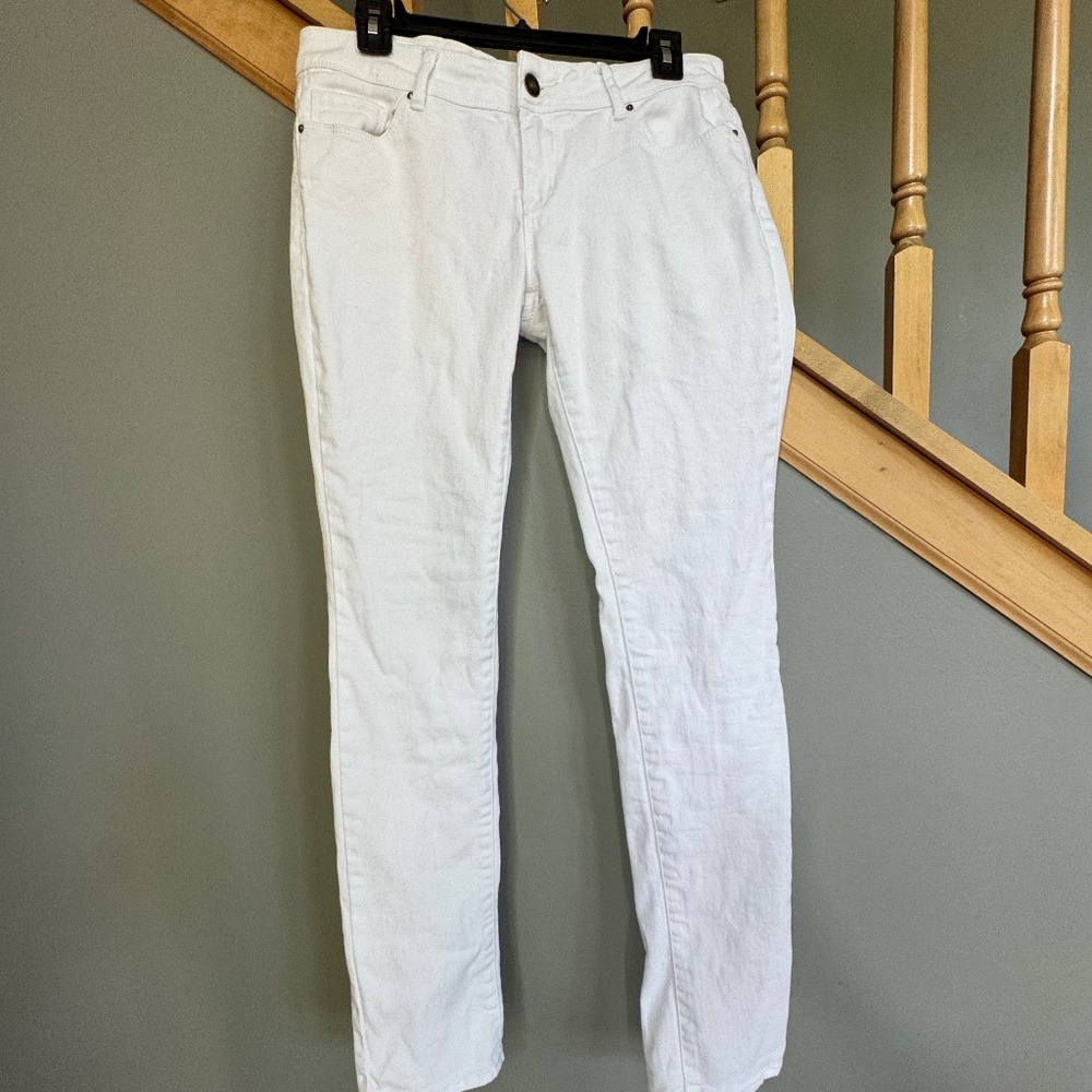 Delia's Taylor White Denim Jean's sz 7/8 R